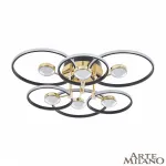 Светильник светодиодный Arte Milano Ferrara-76140 276140/6+6 BK/GD
