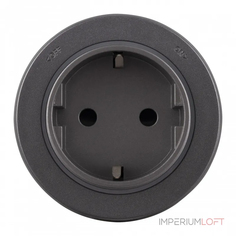 Трековая розетка, 16A 250V 397951TS/ES Grey от ImperiumLoft Трековая розетка, 16A 250V 397951TS/ES Grey от ImperiumLoft