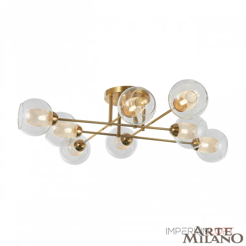 Потолочная люстра Arte Milano Neapolis-72880 272880/8 GD Потолочная люстра Arte Milano Neapolis-72880 272880/8 GD