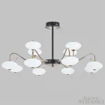 Люстра на штанге Arte Milano Neapolis-73908 273908/12 BK/GD
