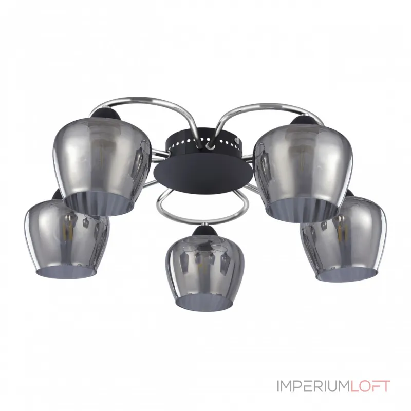 Потолочная люстра Arte Milano AMALFI-321508 321508/5 CR+BK