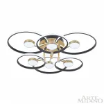 Светильник светодиодный Arte Milano Ferrara-76140 276140/6+6 BK/GD
