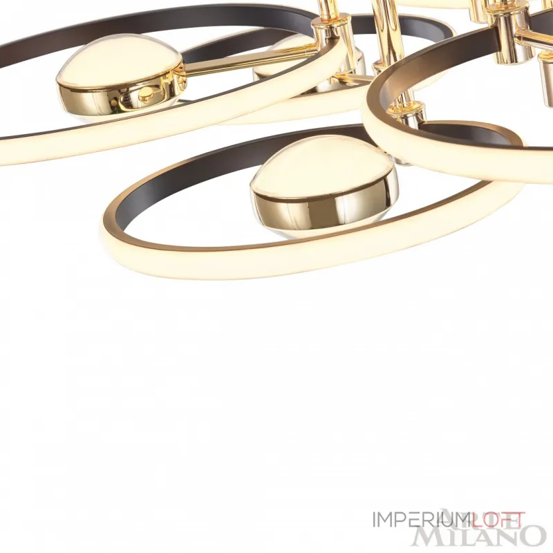 Светильник светодиодный Arte Milano Ferrara-76140 276140/6+6 BK/GD Светильник светодиодный Arte Milano Ferrara-76140 276140/6+6 BK/GD