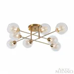 Потолочная люстра Arte Milano Neapolis-72880 272880/8 GD