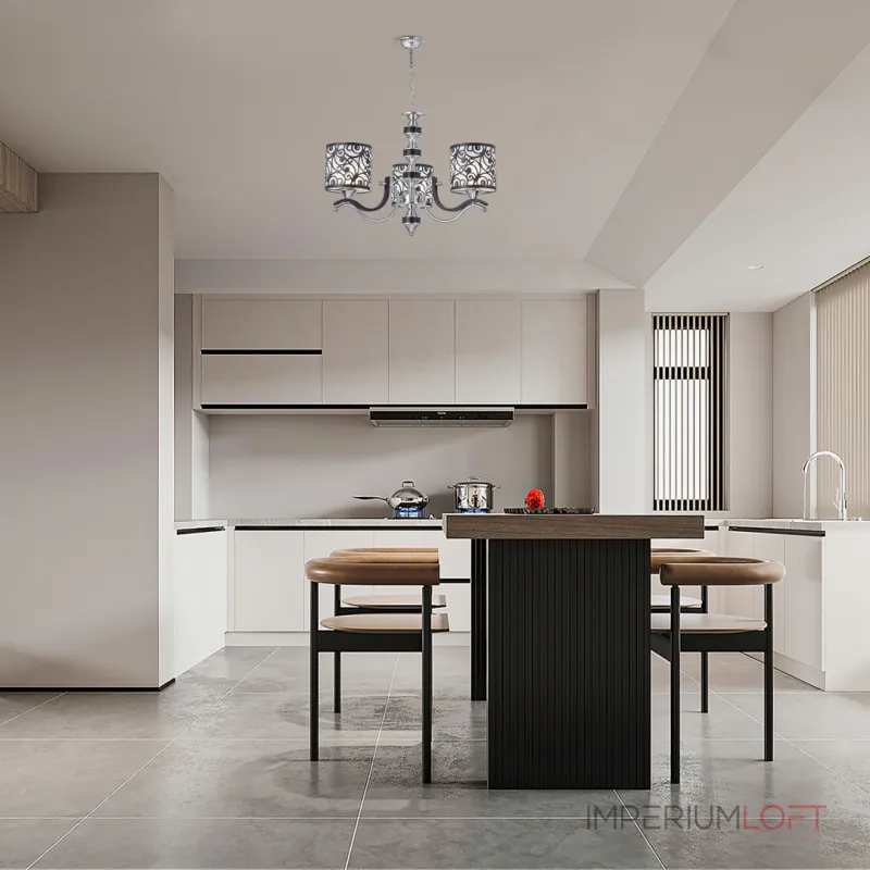 Подвесная люстра Arte Milano Florentia-4957 304957/3 Bk/Ni