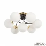 Потолочная люстра Arte Milano Neapolis-76408 276408/6+1 BK/GD
