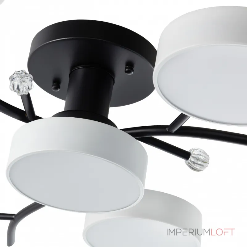 Светильник светодиодный Arte Milano Ferrara 256606/6+1 Bk/Wh