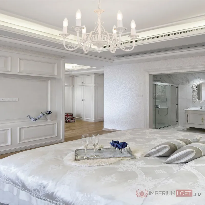 Люстра Arte Milano AM342620 342620/6 WT+SL от ImperiumLoft