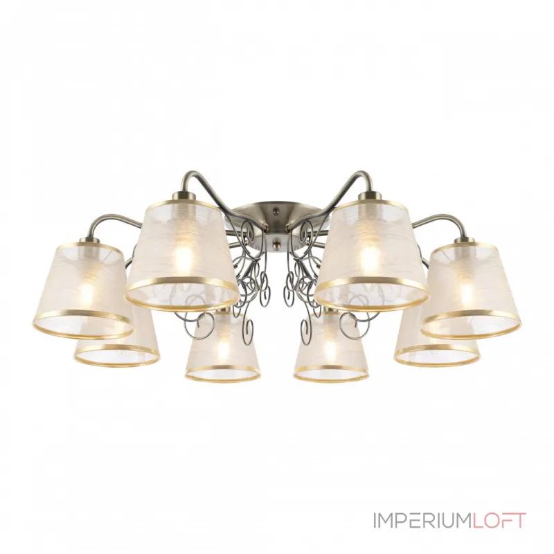 Потолочная люстра Arte Milano AM341120 341120/8 AB Потолочная люстра Arte Milano AM341120 341120/8 AB