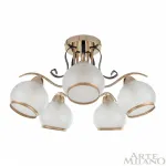 Потолочная люстра Arte Milano AMALFI-323306 323306/5 FG+BK