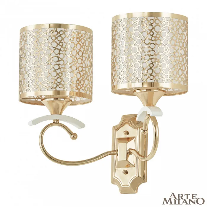 Бра Arte Milano Florentia-9787 309787/2W Wh/Gd от ImperiumLoft