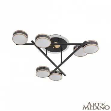 Светильник светодиодный Arte Milano Ferrara-71040 278599/6 BK