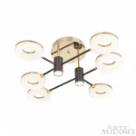Светильник светодиодный Arte Milano Ferrara-71399 271399/6 BK/GD