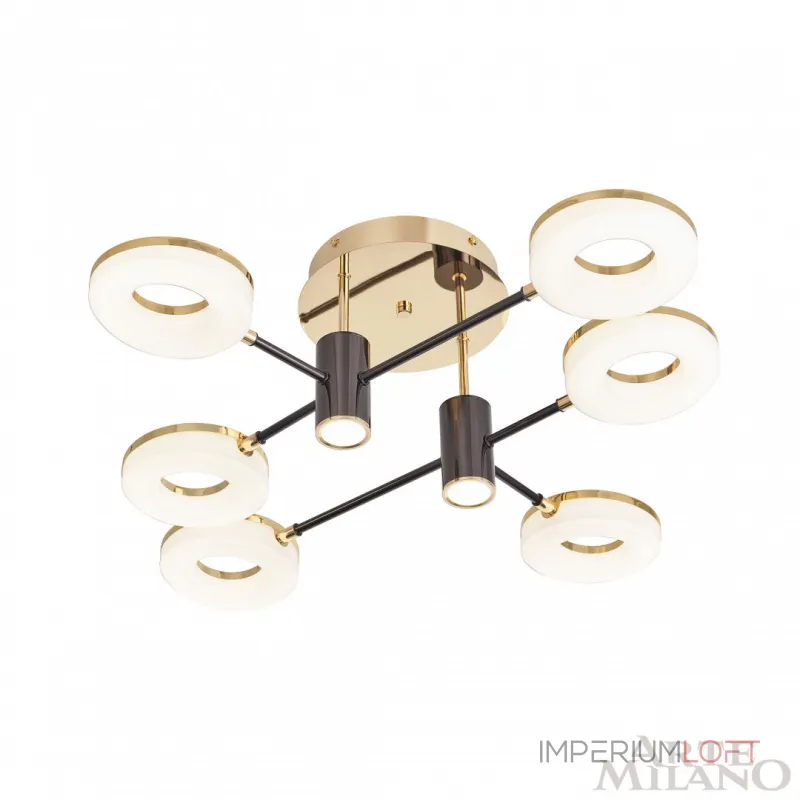 Светильник светодиодный Arte Milano Ferrara-71399 271399/6 BK/GD Светильник светодиодный Arte Milano Ferrara-71399 271399/6 BK/GD