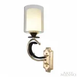Бра Arte Milano Florentia-2237 302237/1W Bk/Gd от ImperiumLoft