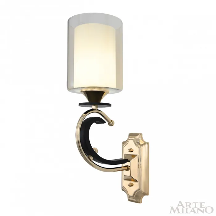 Бра Arte Milano Florentia-2237 302237/1W Bk/Gd от ImperiumLoft