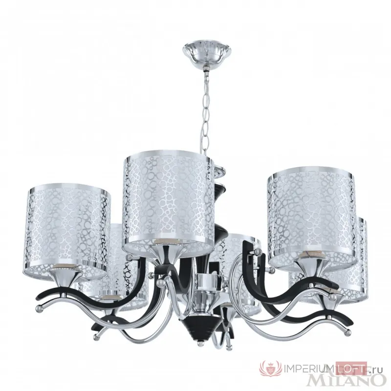 Люстра подвесная Arte Milano Florentia-6787 306787/6 Bk/Ni от ImperiumLoft