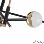 Светильник светодиодный Arte Milano Ferrara-73210 273299/6 BK/GD