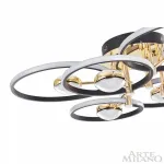 Светильник светодиодный Arte Milano Ferrara-76140 276140/6+6 BK/GD