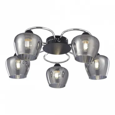Люстра Arte Milano AMALFI-321508 321508/5 CR+BK