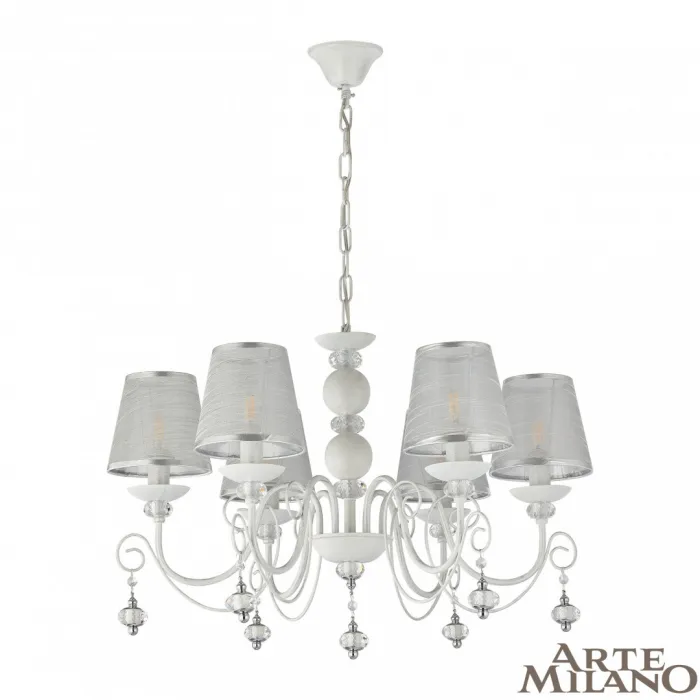 Люстра Arte Milano AM347620 347620/6 WT+SL от ImperiumLoft