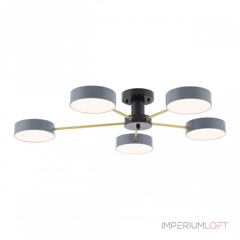 Светильник светодиодный Arte Milano Ferrara 252006/5 Bk/Gr