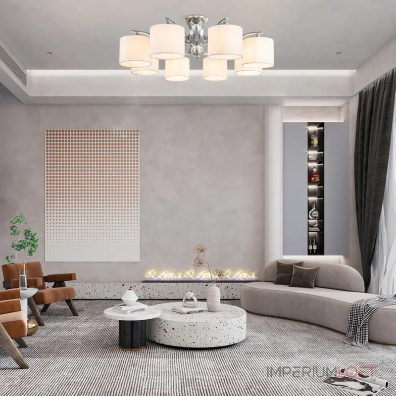Потолочная люстра Arte Milano Napoli-2434 332434/8 CR Потолочная люстра Arte Milano Napoli-2434 332434/8 CR