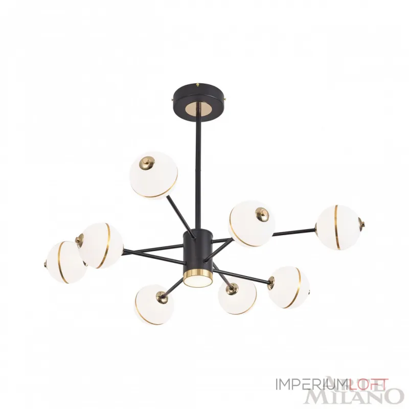 Люстра на штанге Arte Milano Ferrara-72069 272069/8 BK Люстра на штанге Arte Milano Ferrara-72069 272069/8 BK