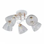 Люстра Arte Milano AMALFI-321395 321395/5A WH+FG от ImperiumLoft