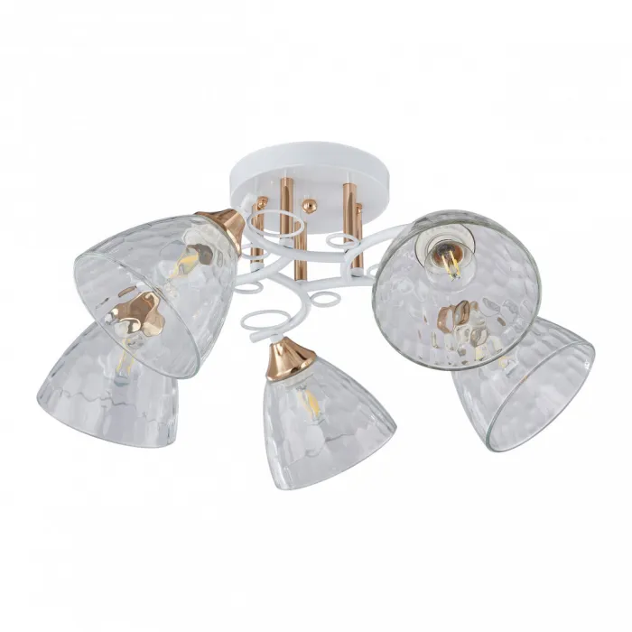 Люстра Arte Milano AMALFI-321395 321395/5A WH+FG от ImperiumLoft