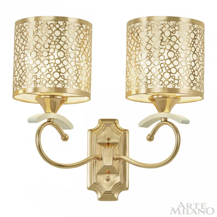 Бра Arte Milano Florentia-9787 309787/2W Wh/Gd от ImperiumLoft