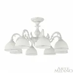 Потолочная люстра Arte Milano AM346410 346410/8 WT+SL