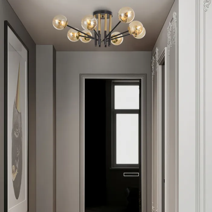 Люстра Arte Milano Neapolis-73708 273708/8 BK/GD от ImperiumLoft