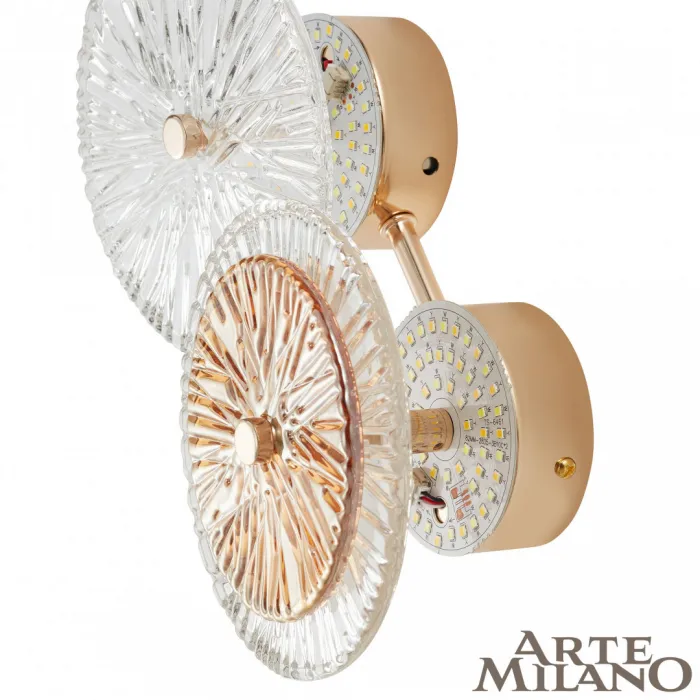Настенный светильник светодиодный Arte Milano AM-1252B 2.1252B.D150.H280.LED G от ImperiumLoft