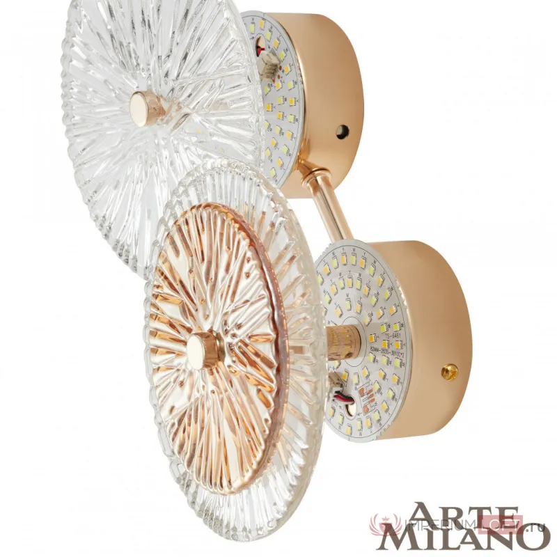Настенный светильник светодиодный Arte Milano AM-1252B 2.1252B.D150.H280.LED G от ImperiumLoft