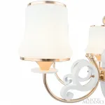 Подвесная люстра Arte Milano Florentia-1097 301097/6 Wh/Gd Подвесная люстра Arte Milano Florentia-1097 301097/6 Wh/Gd