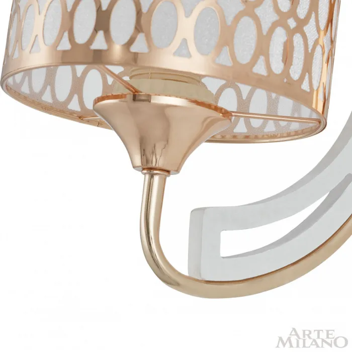 Бра Arte Milano Florentia-3387 303387/1W Wh/Gd от ImperiumLoft