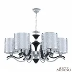 Люстра подвесная Arte Milano Florentia-6787 306787/6 Bk/Ni от ImperiumLoft