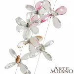 Настенный светильник светодиодный Arte Milano AM-11952B 11952B.D90.H600.LED Ni