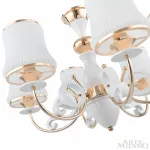 Подвесная люстра Arte Milano Florentia-1097 301097/6 Wh/Gd Подвесная люстра Arte Milano Florentia-1097 301097/6 Wh/Gd