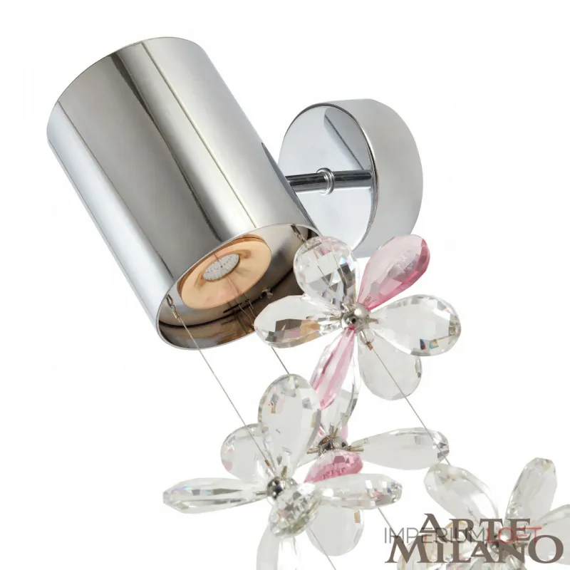 Настенный светильник светодиодный Arte Milano AM-11952B 11952B.D90.H600.LED Ni Настенный светильник светодиодный Arte Milano AM-11952B 11952B.D90.H600.LED Ni