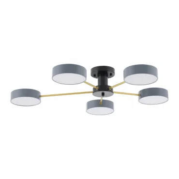 Светильник светодиодный Arte Milano Ferrara 252006/5 Bk/Gr