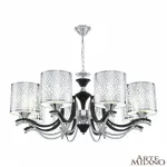 Подвесная люстра Arte Milano Florentia-6787 306787/8 Bk/Ni