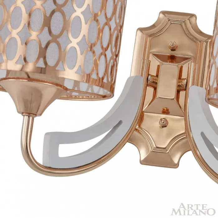 Бра Arte Milano Florentia-3387 303387/2W Wh/Gd от ImperiumLoft
