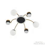 Потолочная люстра Arte Milano Ferrara-71040 272040/6 BK/GD