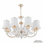 Люстра подвесная Arte Milano Florentia-1097 301097/8 Wh/Gd от ImperiumLoft