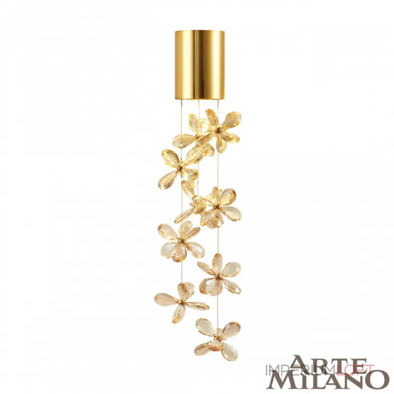 Настенный светильник светодиодный Arte Milano AM-11952B 21952B.D90.H600.LED G