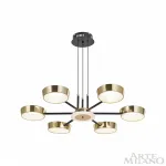 Подвесная люстра Arte Milano Ferrara-71079 271079/6 BK/GD