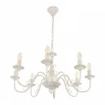 Подвесная люстра Arte Milano AM342620 342620/8 WT+G Подвесная люстра Arte Milano AM342620 342620/8 WT+G