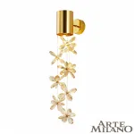 Настенный светильник светодиодный Arte Milano AM-11952B 21952B.D90.H600.LED G